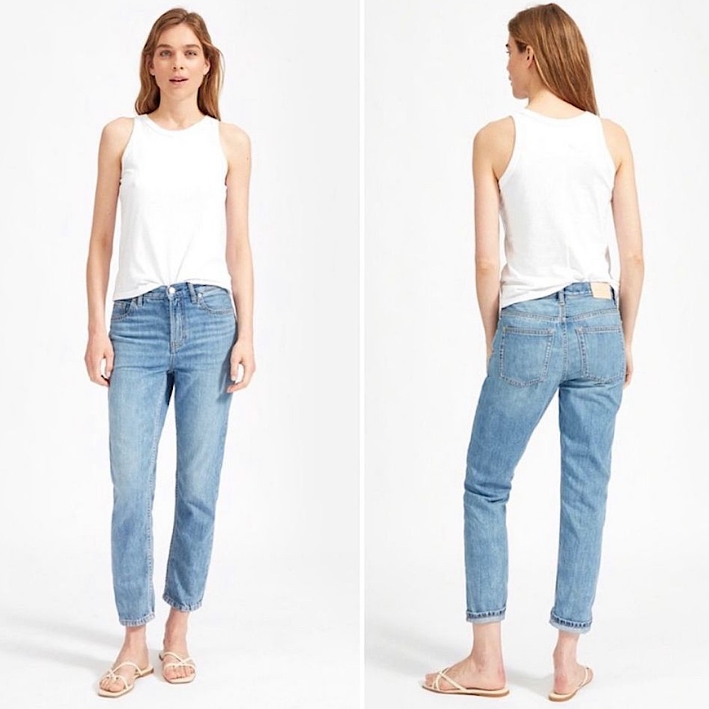 Everlane The Super Soft Straight Leg Jeans Organic Cotton 28